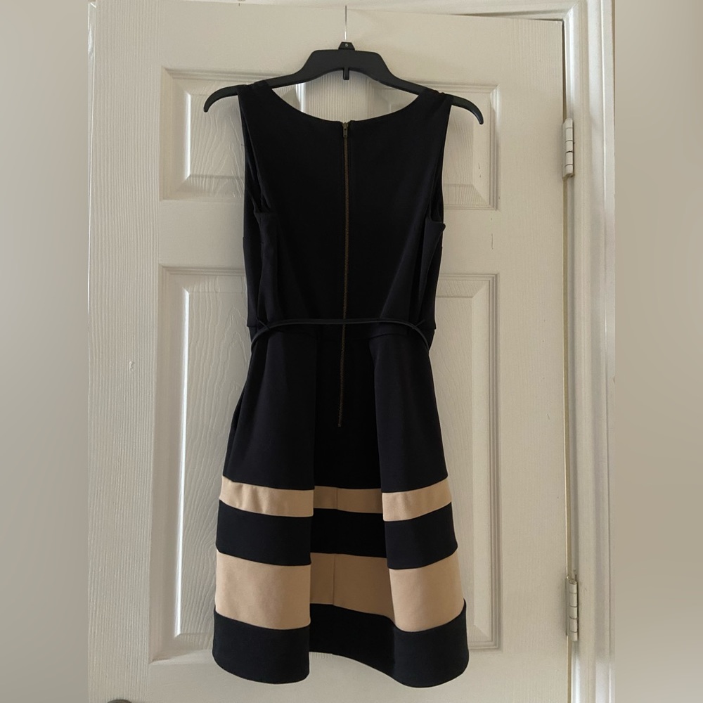 Size 5 Black and Tan Formal Dress